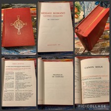 Raro Messale Romano Di Transizione latino italiano Giorni Feriali Paoline 1965