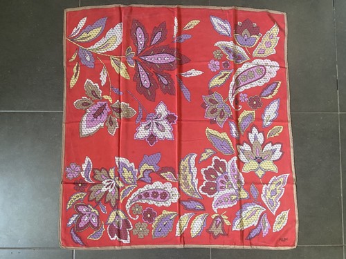 Foulard carré soie celine - carré, en