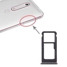 Nokia 6.1 vassoio per schede SIM e vassoio per schede micro SD ricambio