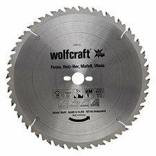Wolfcraft 6666000 - lama per seghe circolari da banco 32 denti Ø 350 mm, serie v