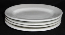 4 antichi piatti singoli ovali