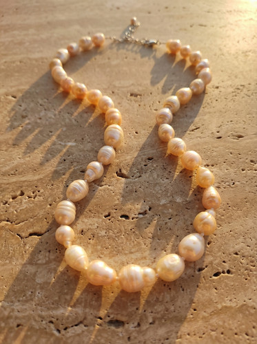 Collana lunga perle - collana,