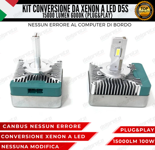 Kit led d5s conversione - led, da