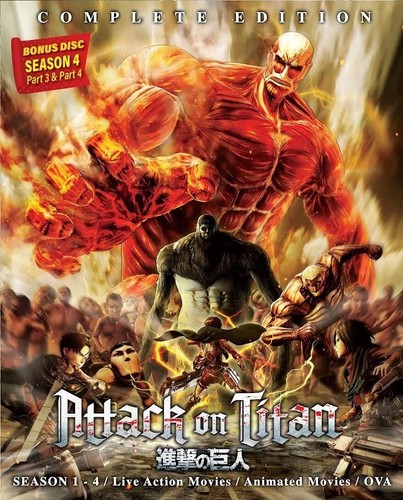 Attack titan serie completa - on,