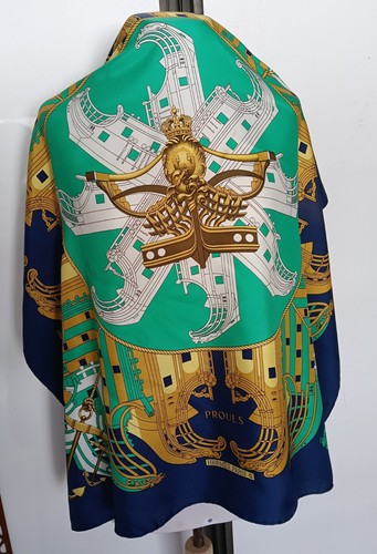 Foulard hermès proues soie - hermès,