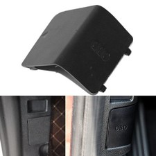 1pc Car OBD Socket Cover Black