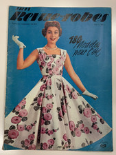 Rivista IRIS Revue des Robes n 82 A 1956 moda francese vintage abiti anni 50