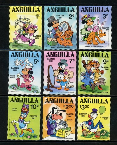 Anguilla set francobolli mnh - set,