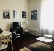 2 tavolini bianchi Calligaris salotto