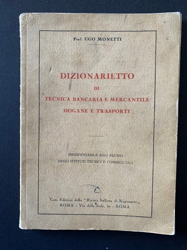 Monetti dizionarietto - monetti-dizionarietto, di