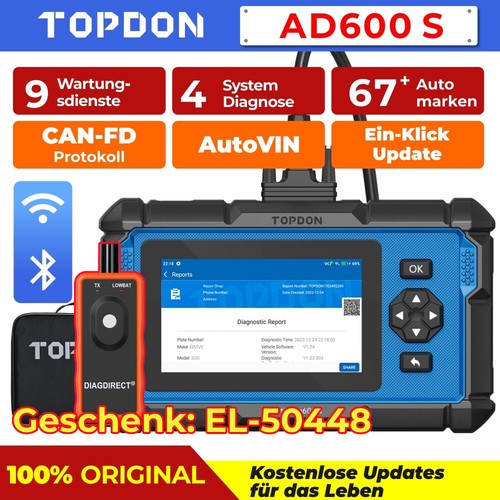 Topdon ad600s 0 - ad600s, 2.0