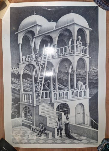 Poster litografia vintage - , 1958
