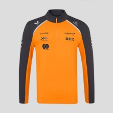 McLaren Racing F1 Official Team 2025 Quarter Zip Top Unisex - Papaya