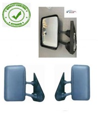2 x  SPECCHIO SPECCHIETTO RETROVISORE SX IVECO DAILY 89 > 99 MANUA CORTO GRIGIO 