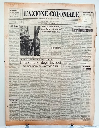 Viii azione coloniale - 8/viii, l'