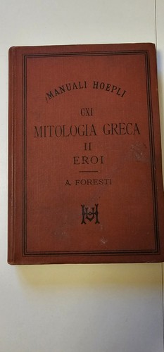 Manuale hoepli mitologia greca - hoepli,