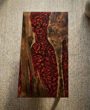 Tavolino da caffè lusso rosso