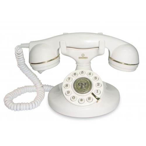Telefono brondi vintage - telefono,
