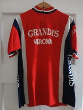 Maglia ciclismo vintage lana intatta, usata ma tenuta benissimo.