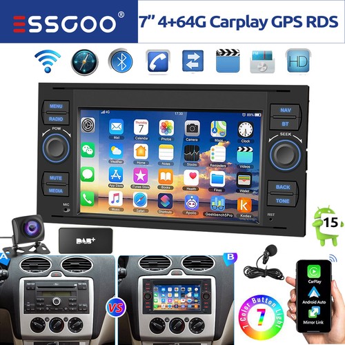 Autoradio 64gb android 15 - autoradio, 4+64gb