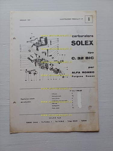 Solex carburatore bic - solex,