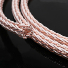 Cavo Altoparlante 12TC OCC Rame HIFI Audio Cavo Alimentazione 24 Fili PTFE 1m