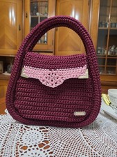 borse uncinetto fatte a mano