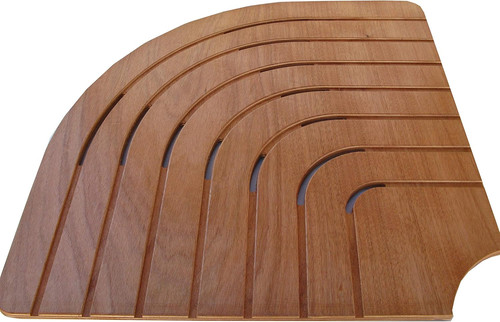 Pedana doccia angolare legno - pedana,