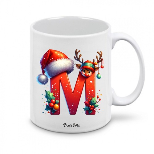 Tazza natale con lettere