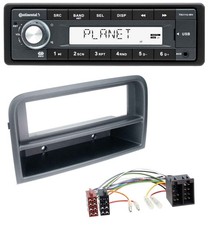 Autoradio Continental USB MP3 AUX 1DIN per Fiat Croma (dal 2005)