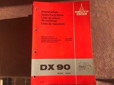 Deutz DX 90 lista ricambi