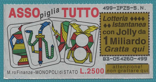 Gratta vinci lotteria - gratta,