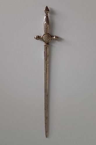 Tagliacarte antico metallo - in,