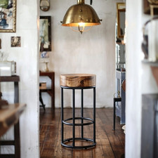 Sgabello da bar industriale 68