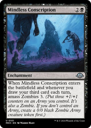 Coscrizione mindless mh3 - nm,