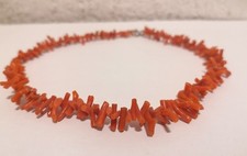 Collana in corallo rosso anni