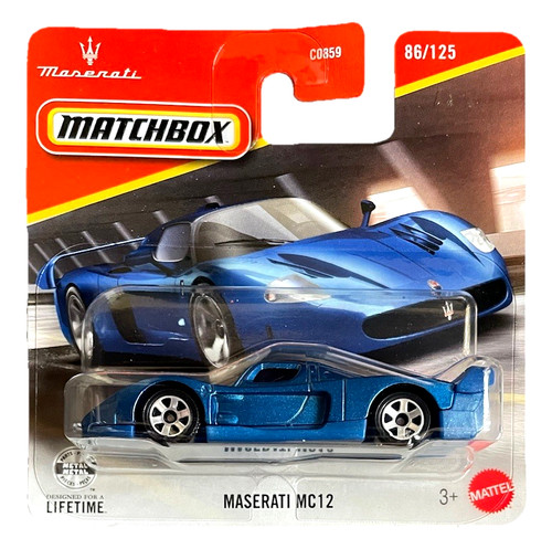 Matchbox 2004 maserati mc12 - matchbox,