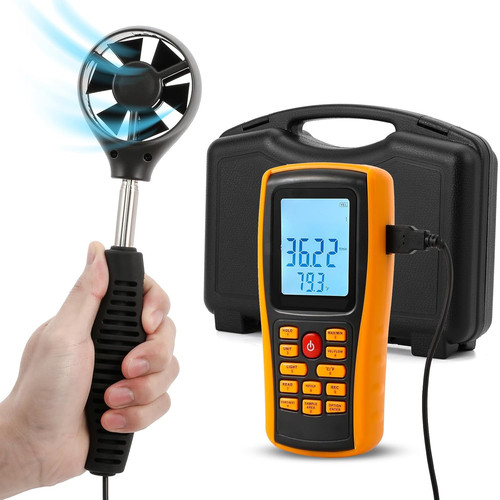 Anemometro portatile cfm cmm - anemometro, cfm/cmm