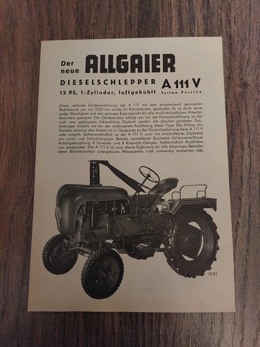 Brochure originale allgaier - originale,