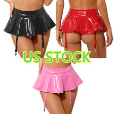 Donna! Mini gonna in lattice