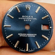 Quadrante blu Rolex da donna