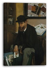 Tela cornice edgar degas - -, il