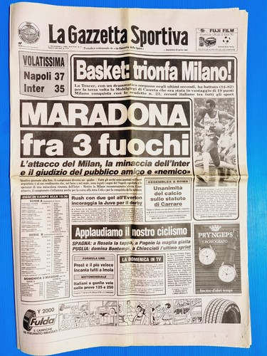 Gazzetta dello sport aprile - 26,