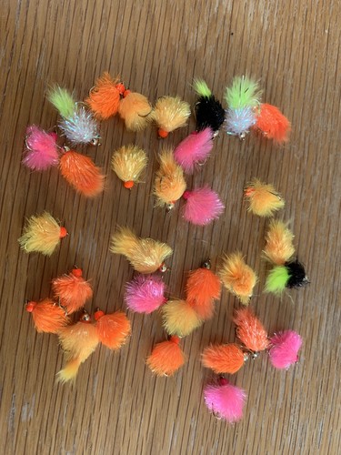 30x mosche mini esche blob - 30x,