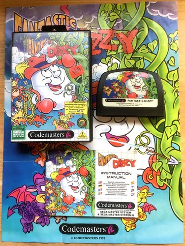 Fantastic dizzy complet sega - fantastic,