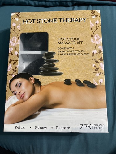 Hot stone kit massaggio - stone,
