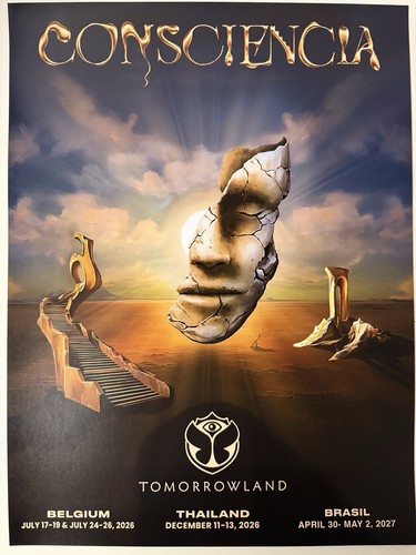 Affiche concert tomorrowland - concert,