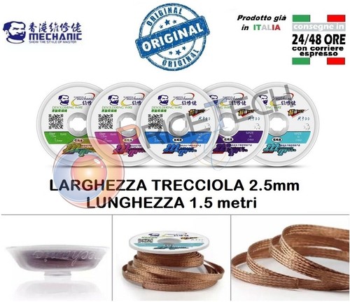 Mechanic 5mm treccia - 2.5mm,