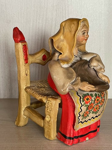 Vecchia statuina - statuina, in
