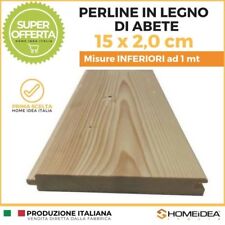 PERLINE IN LEGNO di ABETE - Spessore 2,0 x 15,0 cm 1 pz - Misure inferiori al mt
